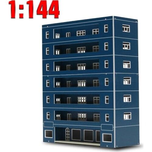 N Scale ( Apartment School Building ) 1:144 For Gauge Outland Model Train toys for boys model kit building kit