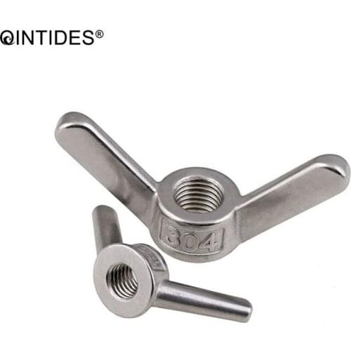 QINTIDES M14 - M24 Claw nuts Knebelmuttern M8 M10 304 stainless steel wing nuts M16 M18 M20 M22 claw nut