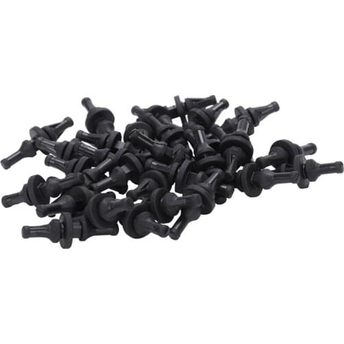 ABSF 32 PCS Rubber Anti Vibration Mount Screw Pin Rivet,for PC Case Fans Anti Vibration