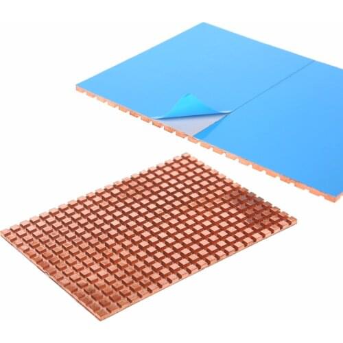 Ultra Thin Pure Copper Mechanical Hard Disk Cooler Heat Sink Cooling 2.5 Inch Heatsink 100x70x2mm High Quality C26