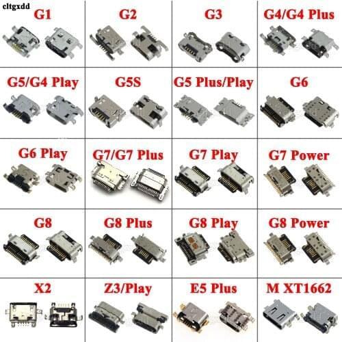 USB Charging Port Connector Charge Jack Socket Plug Dock For Motorola Moto Z3 G3 G4 G5 G5S G6 G7 Plus G8 Power Play Plus X2