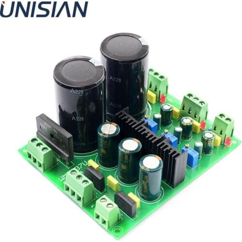 UNISIAN LM317 LM337 Rectifier Filter Power Module Adjustable rectifier regulator filter power Board for amplifier