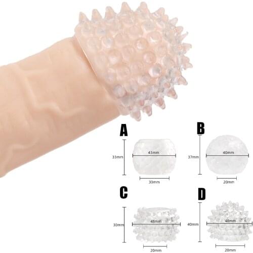 2 PCS/Set Silicone Cock Ring Delay Premature Ejaculation Condom Set Dick Lock Ring New Sex Tools Shop For Men Party Small Gift
