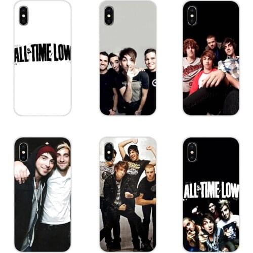 Accessories Phone Cases Covers For Apple iPhone X XR XS 11Pro MAX 4S 5S 5C SE 6S 7 8 Plus ipod touch 5 6 All Time Low