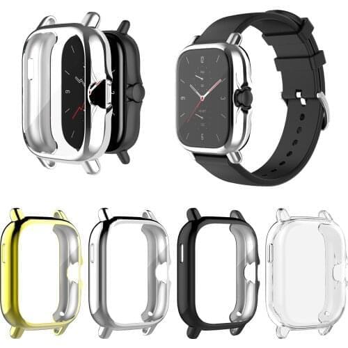For Amazfit Gts 2 2e GTS2 TPU Watch Case Cover Smart Bracelet Protective Frame Shell Replacement Shockproof Clear Cases Dropship