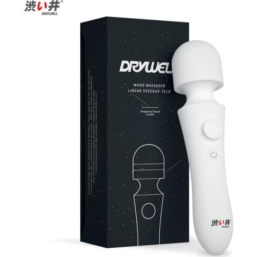 DRY WELL Magic Wand Massagers Vibrator for Women Clitoris Stimulator Multi Speeds Adult Sex Toys for Couples Gift 18+ Dildo