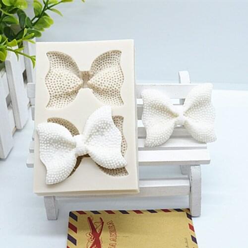 Bows Butterfly Silicone Fondant Mold For Resin Sugar Craft Pastry Cake Decorating Kitchen Accessories