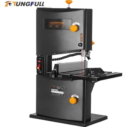 Curve Cutting Machine Woodworking jig saw Woodworking Band-Sawing Machine Wire Saw Small Band Saw Cutting Machine Diy Tool 9inch