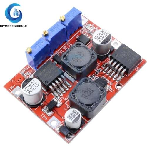 LM6019 LM2596S Solar Power Converter Module DC-DC Step Up Down Boost Buck Adjustable Voltage Regulator Power Supply