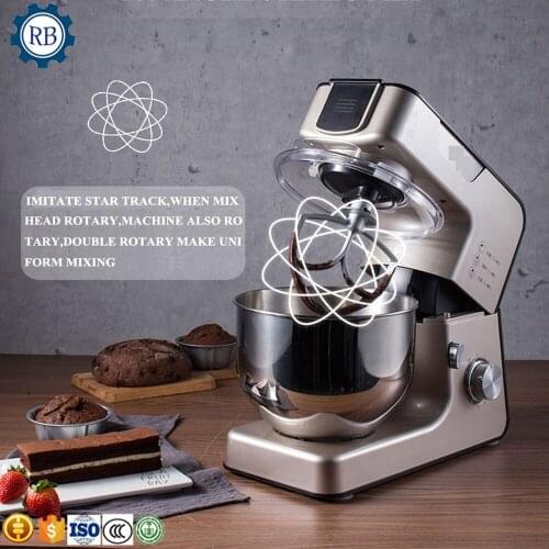 Bread Dough Mixer Eggs Blender 5.5L Kitchen Stand Food Milkshake/Cake Mixer Kneading Machine Dough Maker meat grinder mincer