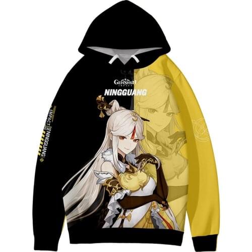 New Arrival 3D Print Genshin Impact Sweatshirt Streetwear High Quality Casual Brand Fashion Loose Sweatshirt Men/Women Tops