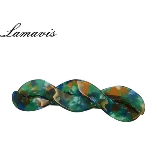 New Jewelry Hairpins Japanese And Korean Style Acetate Plate Hairpins Hair Accessories Temperament Simple Tortoiseshell Hair Acc