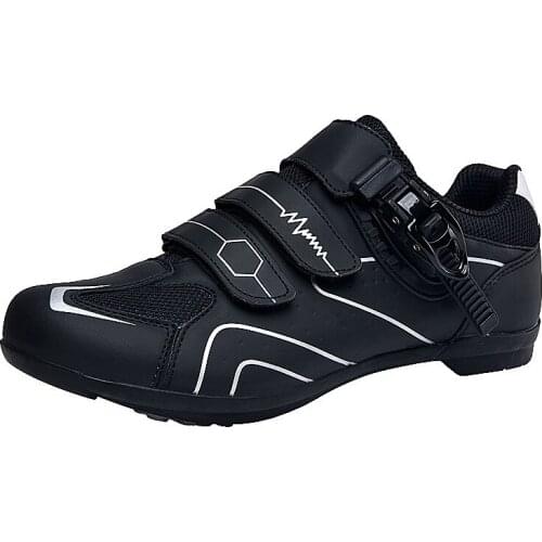 Mountain Bike Lock-Free Riding Shoes Mens and Womens New Road Bike Lock Hard Bottom Outdoor Lock-Free Cycling Shoes Help