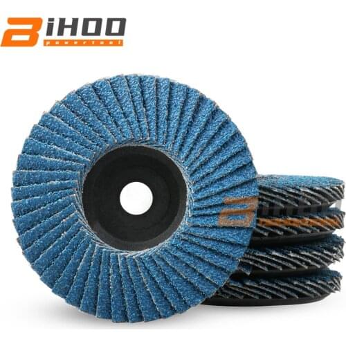 Flap Discs 75mm Sanding Discs 80Grit Grinding Wheels Blades for Angle Grinder 3Inch 10Pcs