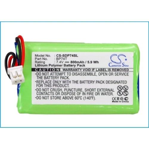 CameronSino for DOGTRA 2500B Transmitter 2500T 2500T&B 2500TX 2502 T&B 1 Mile Transmitter 3502T BP74T battery
