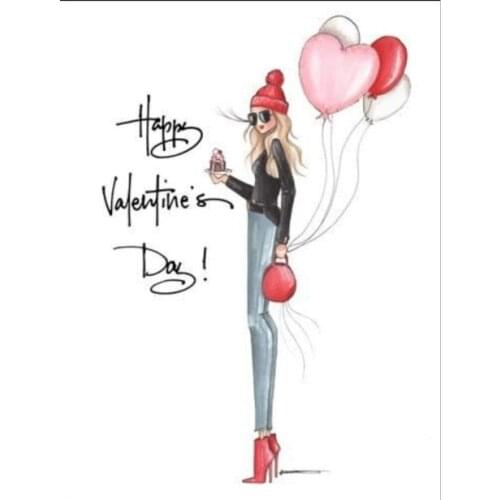 10*6 Girl rubber stamp Transparent Clear Stamps Silicone Seals for DIY scrapbooking photo album Card Making