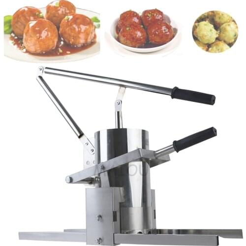 Factory Direct Sales Of Meatballs Vegetable Meatball Machine Croquettes Machine Shrimp Ball Dough Machine Ball Mold Tool Manual