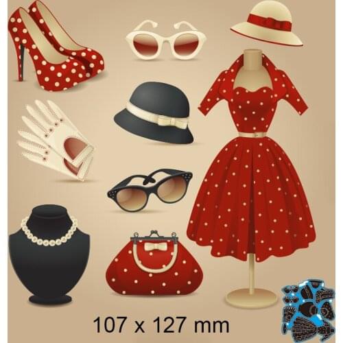 Cutting Dies Accessories New Metal Stencils DIY Scrap Booking Paper Cards Making Decoration 107*127mm