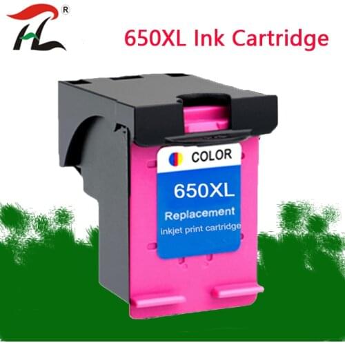 Compatible 650 XLColor Cartridge Replacement for HP 650 HP650 Ink Cartridge for Deskjet 1015 1515 2515 2545 2645 3515