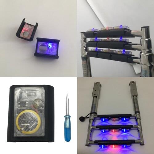 Wireless Angle activate LED Light for Marine accessories Boat Telescoping Ladder