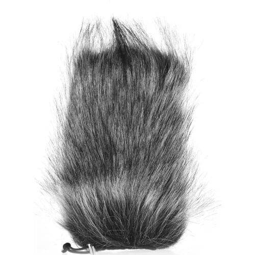 Universal Professional Microphone Furry Windscreen Flexible Mount Fur Windshield for Rode VMGO Video Mic GO