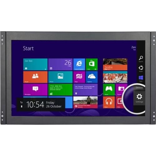 ZHIXIANDA G1516 HD 1920*1080 IPS Industrial LCD Monitor TFT Open Frame Meta Case 1080P Monitor with AV/BNC/VGA/HDMI/USB