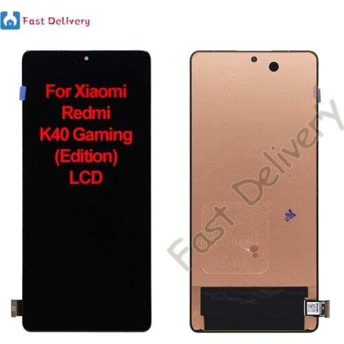 For Xiaomi Redmi K40 Gaming Edition LCD Display Touch Panel Screen Digitizer Assembly For Redmi K40 Gaming lcd Replacement Parts