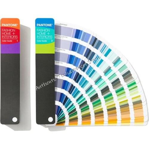 Original 2 Books PANTONE TPX TPG Color Guide FHIP110A 2625 Colors For Hard Home and Fashion Accessories