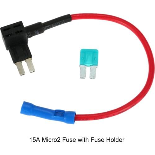 32V 15A Fuse Adapter Micro 2 Micro II ATA Standard Fuse Add A Circuit Car Blade Fuse Auto Vehicle Circuit Protection
