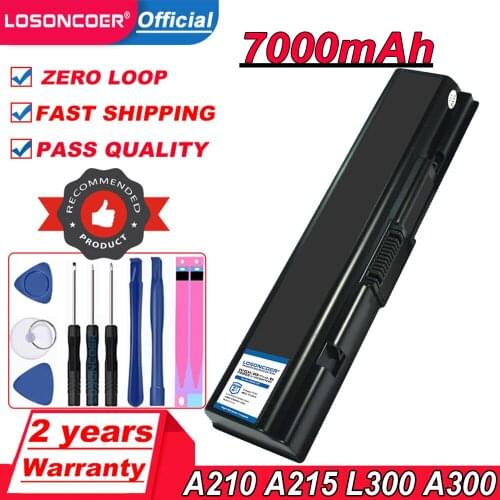 Pa3534u 1brs Battery For Toshiba PA3533U-1BAS PA3534U-1BAS PA3534U-1BRS Satellite A200 A205 A210 A215 L300 L450D A300 A500