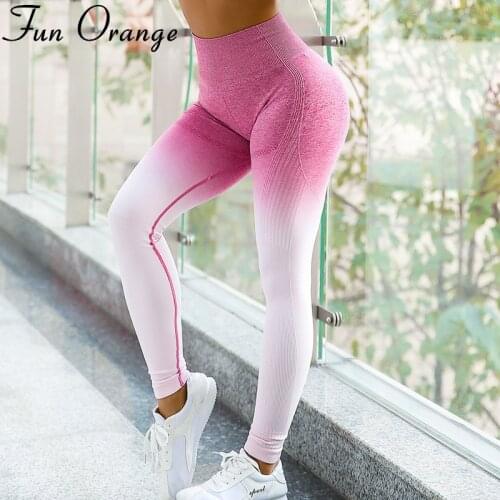 Slim Women Legging Workout Fitness Running Pants Gym Stretch Sportswear Push Up Sports Women Leggings