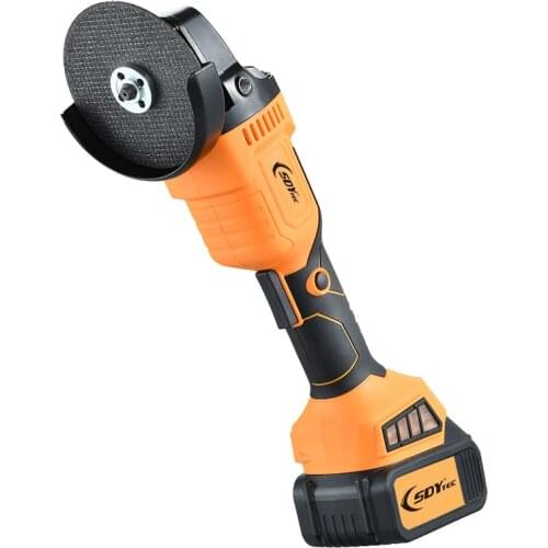 Hot amazon electric brushless power tool portable lithium cordless angle grinder