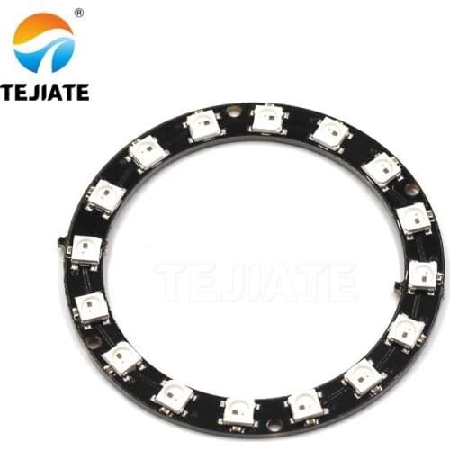 1PCS WS2812B 5050 RGB LED Built In Color Function Drive 16/24Bit Magic Light Development Board Module Lattice Modular Kit