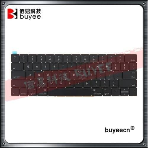 10PCS Original Laptop A1706 US UK French Spainsh Keyboards Replacement For Macbook PRO Retina 13'' A1706 2016 Year