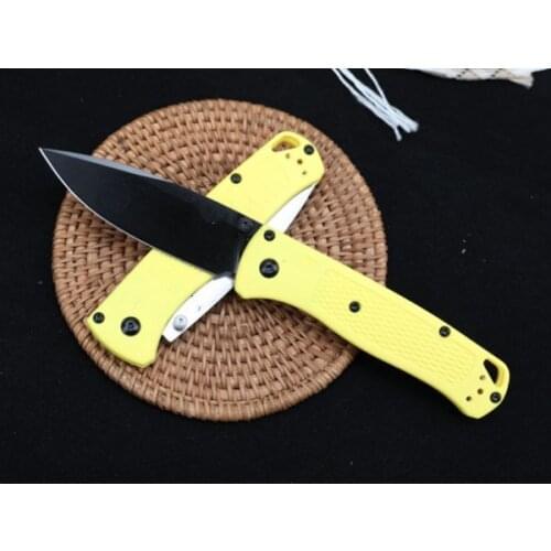 Butterfly Folding Knife BM535 535 Pocket Knife G10 Handle D2 Blade Camping Tactical Hunting EDC Survival Tool Xmas Gift