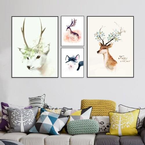 YRHCD Wall Watercolor Paintings