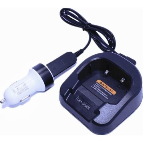 USB Cable Battery Charger + Car Cigarette Lighter/ USB for Portable Baofeng UV-82 Two-Way Radios UV82 Walkie Talkie