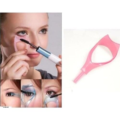 Eyelash Card Cosmetic Mascara Shield Applicator Eye Lash Helper Guide Eyelashes Comb Assistant Tool Makeup Accessories