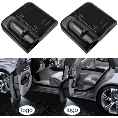 1PCS Universal DC 5V Car Door LED Welcome Laser Projector Logo Ghost Shadow Night Light Wireless Car Accessories Kits for BMW