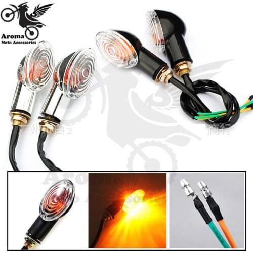 2 colors available sliver motorcycle turn signal motorbike brake light motocross ATV Off-road moto flasher dirt pit bike scooter