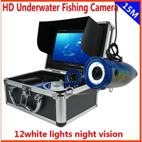7 inch 15 meter HD visual fishing device underwater camera fish fishing gear camera