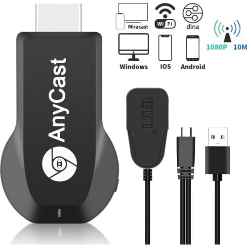 M2 PLUSTV Stick Wireless WiFi Display Receiver Anycast Dongle Mirror Screen Device