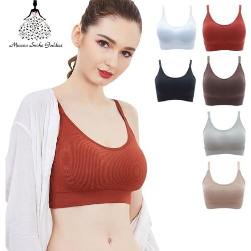 Sexy Seamless Bra Backless Push Up Bras For Underwear Women Lingerie Female Bra Seamless Wire Free Breathable Bralette