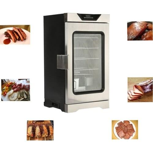 Electric Sausage Smoke Cooker Fumigation Machine Stainless Steel Electric Smoke Rotisseries Roaster Chicken Fumigant Cooker