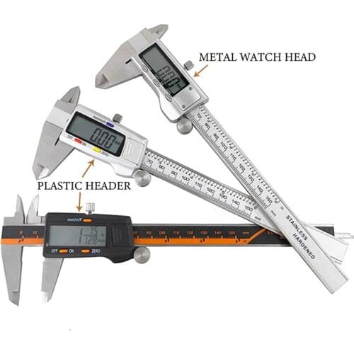 0-150mm Electronic Digital Vernier Caliper Digital Caliper Metal Stainless Steel Measuring Tool Auto Parts