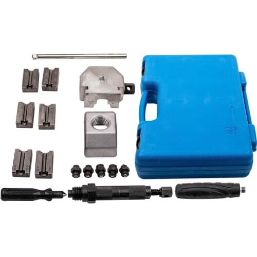 Hydraulic Double-Bender for Brake Lines Hydraulic Flaring Tool Kit 18-piece