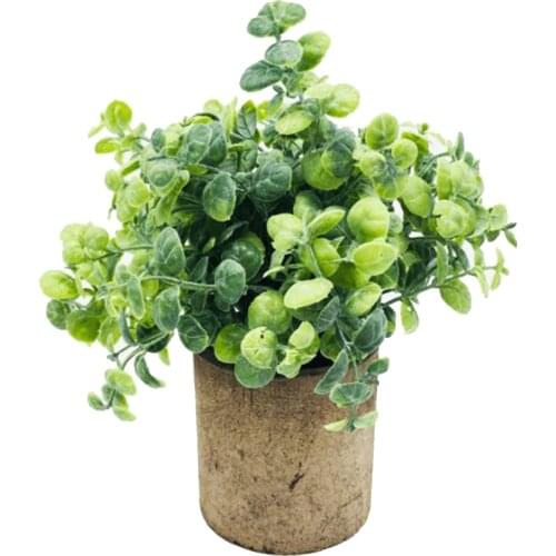 Simulation Green Plants Gifts Bonsai Living Room Washable Home Decoration Environment Friendly Artificial Flower