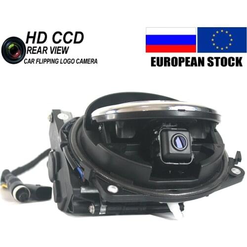 Flipping VW Logo Reversing Camera Emblem Vehicle Parking Badge Camera Car RearView Camera For VW Golf 5 6 7 MK6 MK7 PASSAT CC