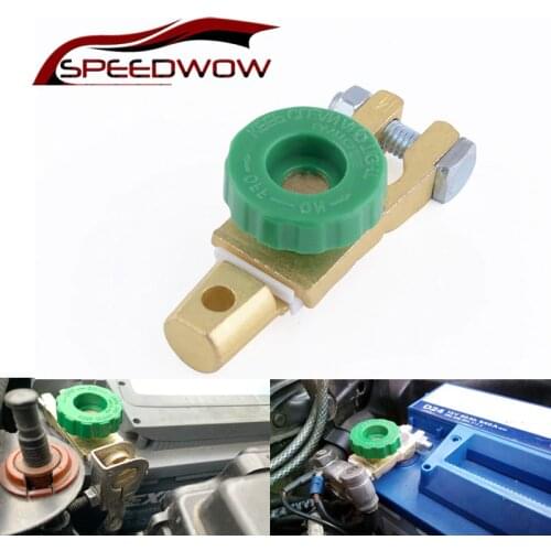 Car Battery Terminal Link Switch Car Battery Disconnect Switch Power Isolator Cut Off Kill Switch For Marine Auto ATV Car For VW