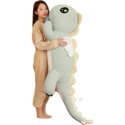 New Arrive 90-130CM Long Big Cute Dinosaur Plush Toys Soft Cartoon Animal Angel Stuffed Doll Boyfriend Pillow Kids Girl Gift